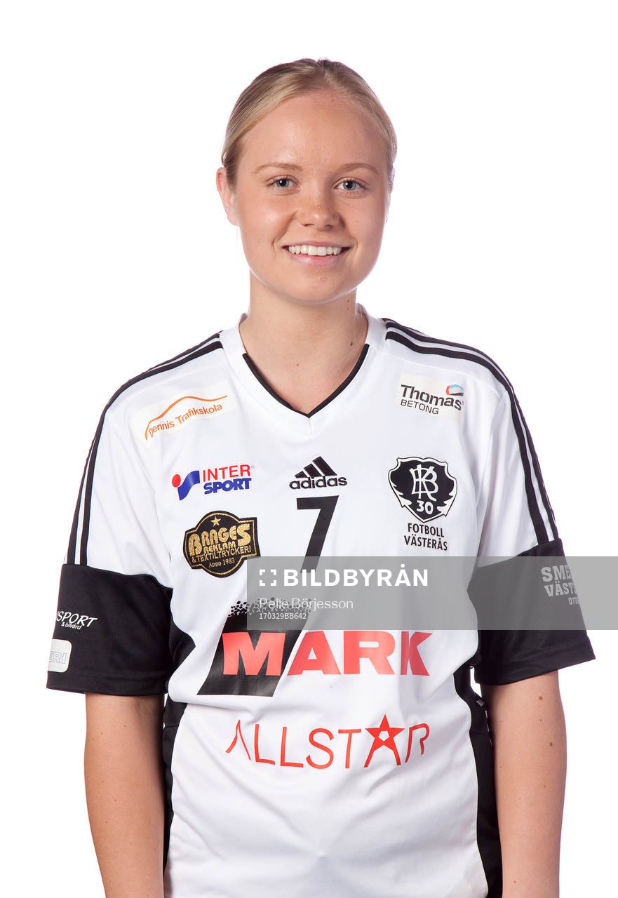 Västerås Madeleine Ekstrand poserar för ett porträtt den 29 mars 2017 i Västerås.