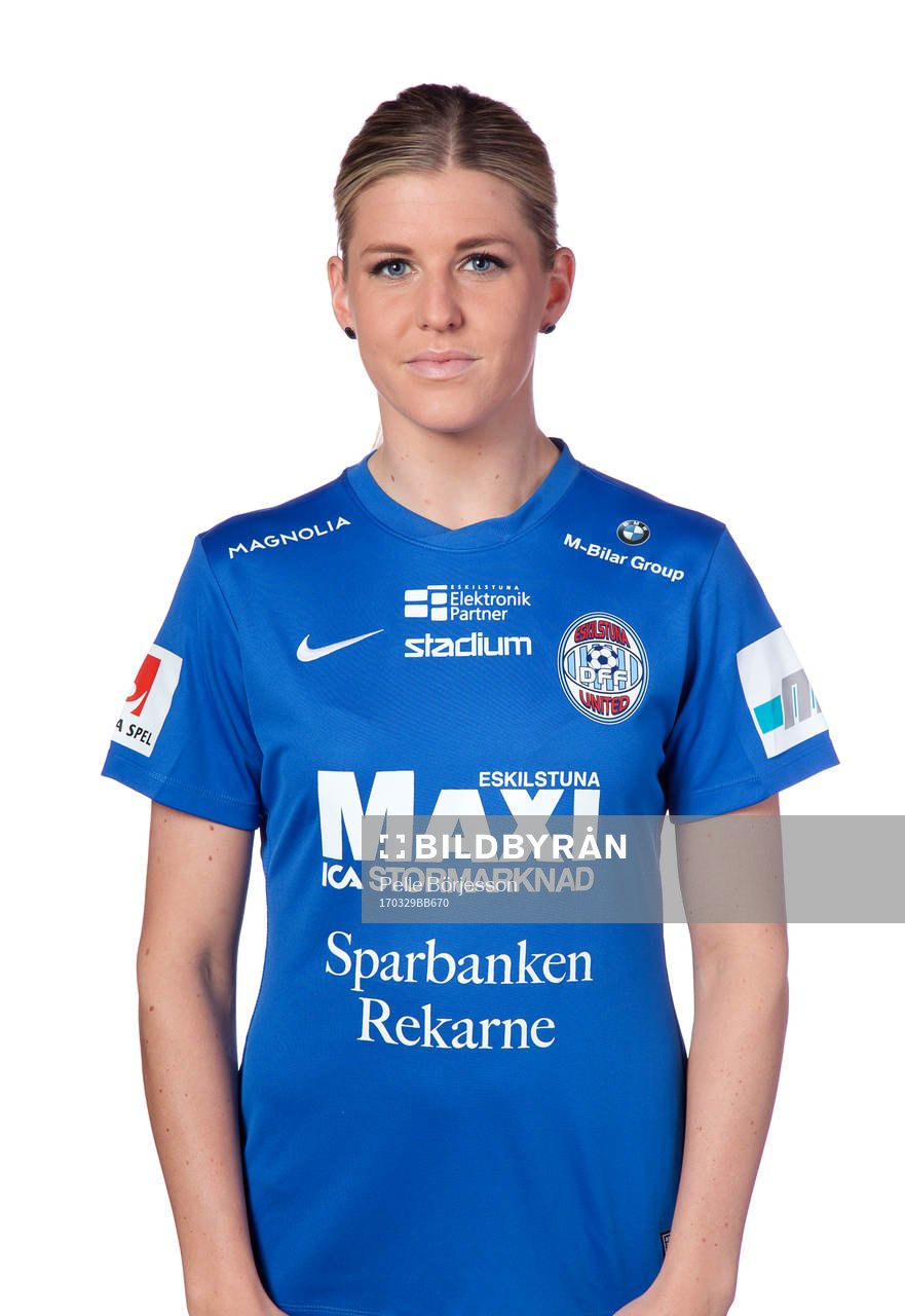 Eskilstunas Olivia Schough poserar för ett porträtt den 29 mars 2017 i Eskilstuna.