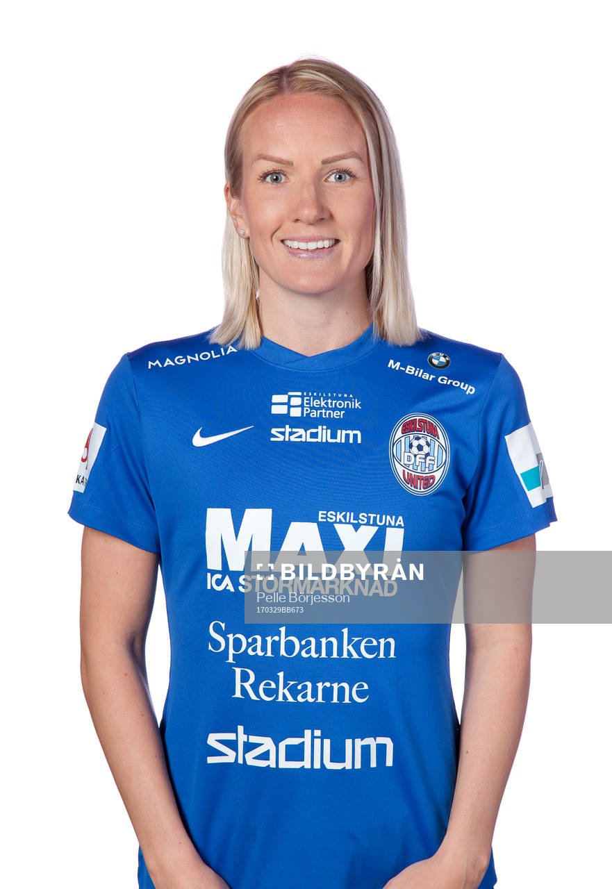 Eskilstunas Petra Johansson poserar för ett porträtt den 29 mars 2017 i Eskilstuna.