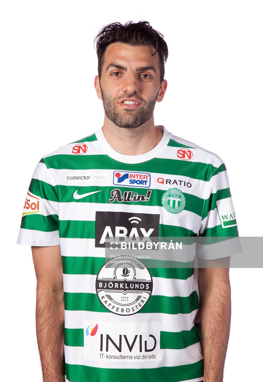 Västerås Alex De Carolis poserar för ett porträtt den 29 mars 2017 i Västerås.