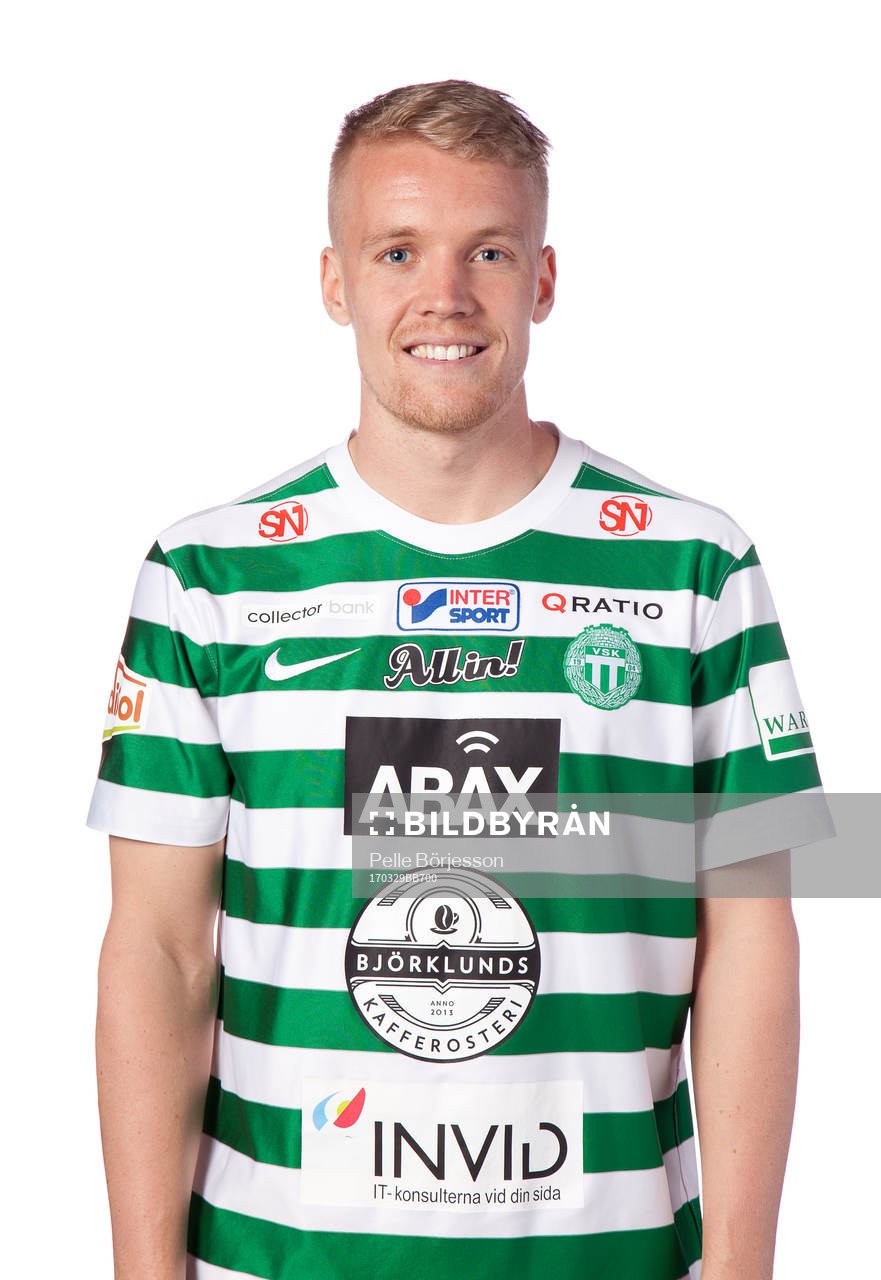 Västerås Simon Johansson poserar för ett porträtt den 29 mars 2017 i Västerås.