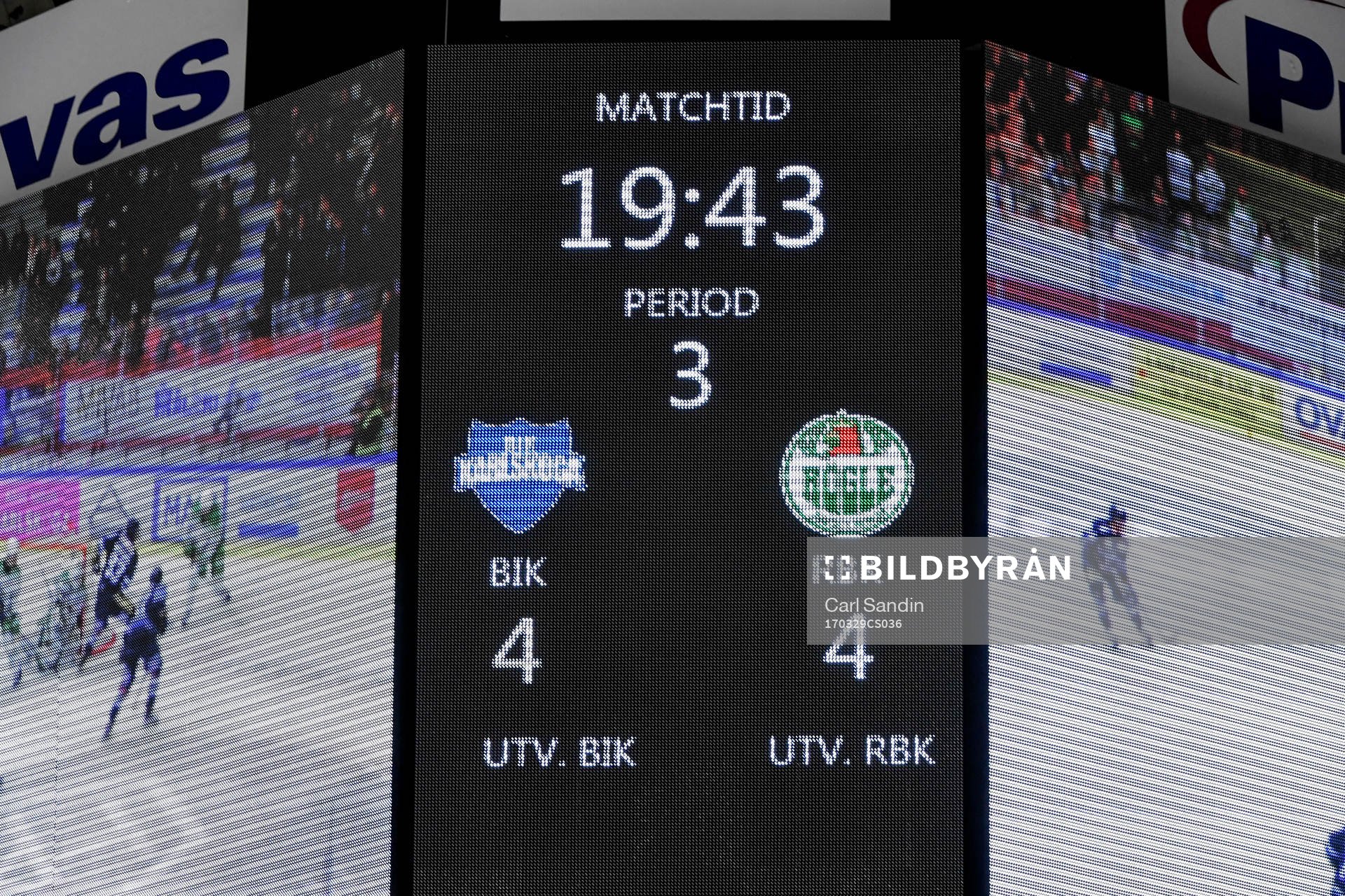 Karlskogas Theodor Lennnström utjämnar till 4-4 med 17