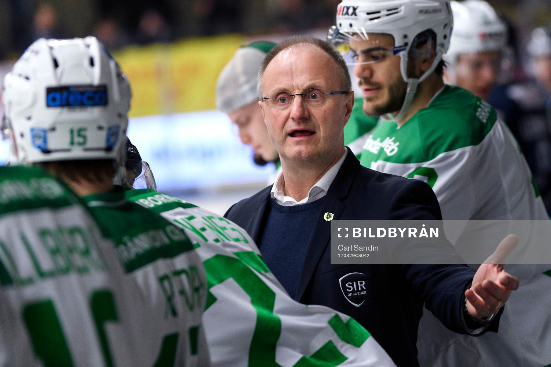 Rögles tränare Anders Eldebrink