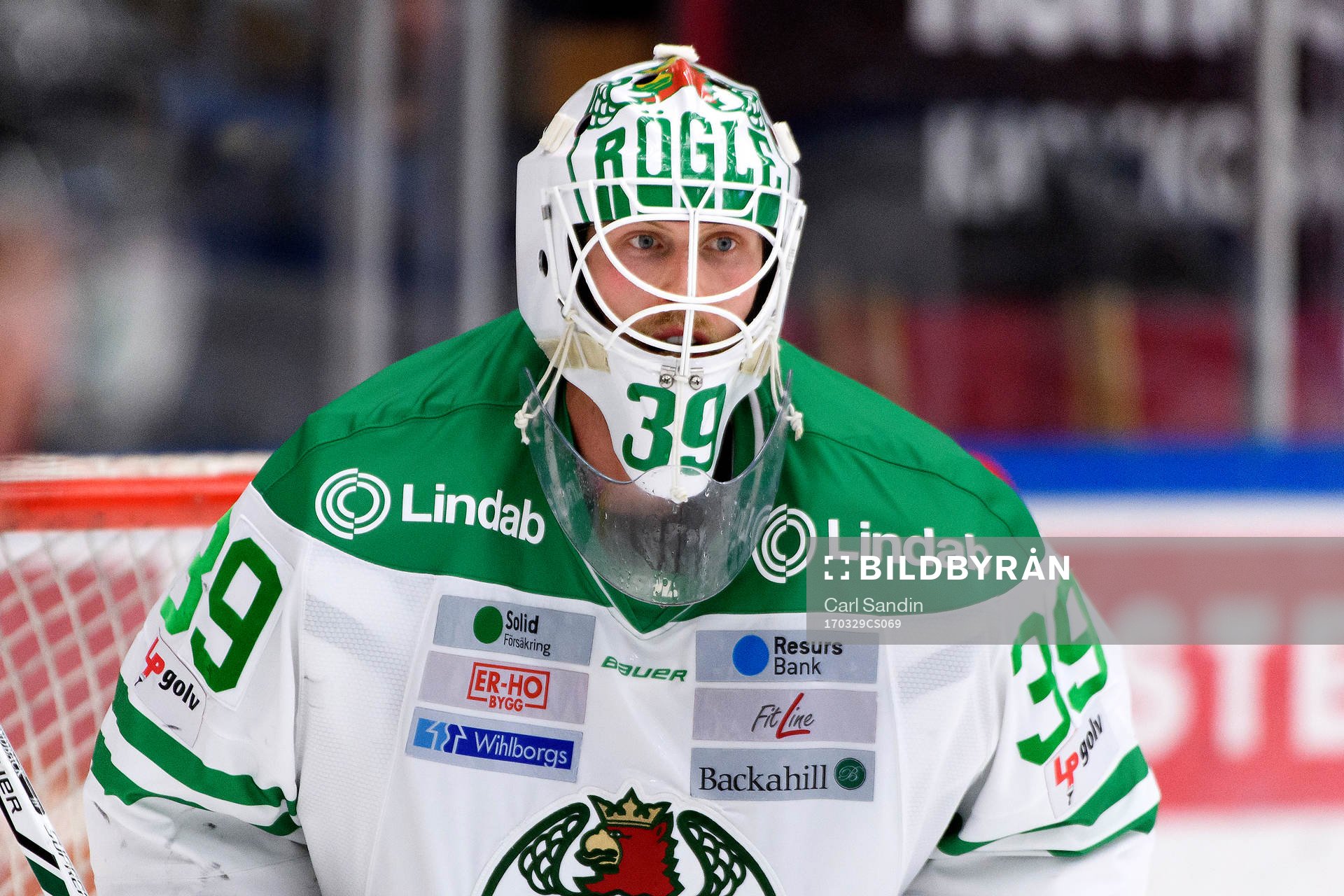 Rögles målvakt Anders Lindbäck