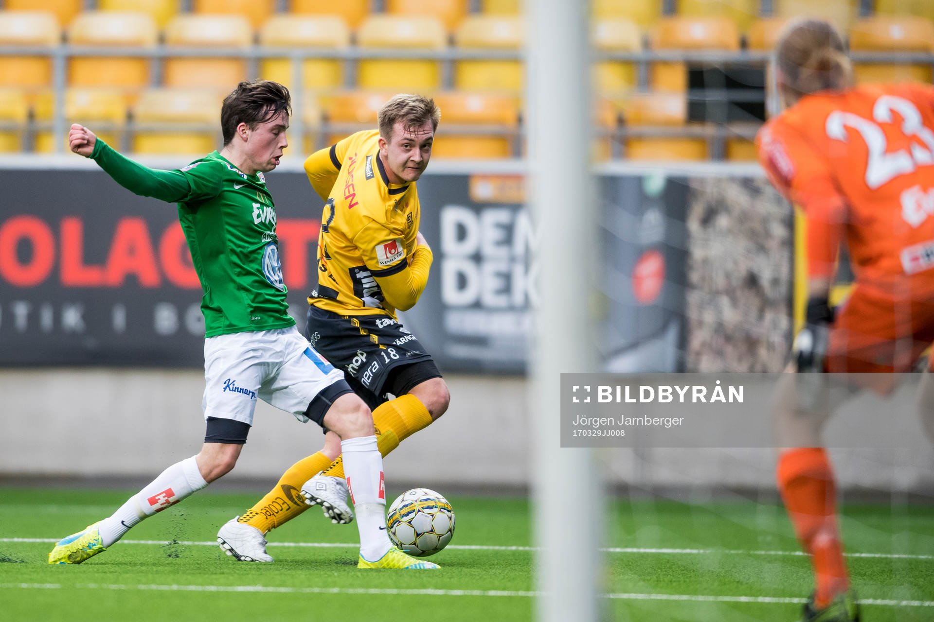 Elfsborgs Noel Jonsson och Jönköpings William Stille