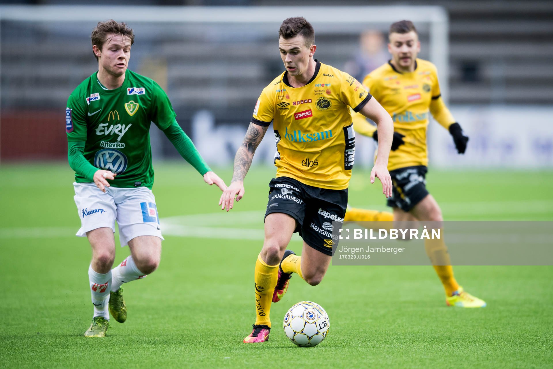 Elfsborgs Rasmus Rosenqvist och Jönköpings Daniel Ljung