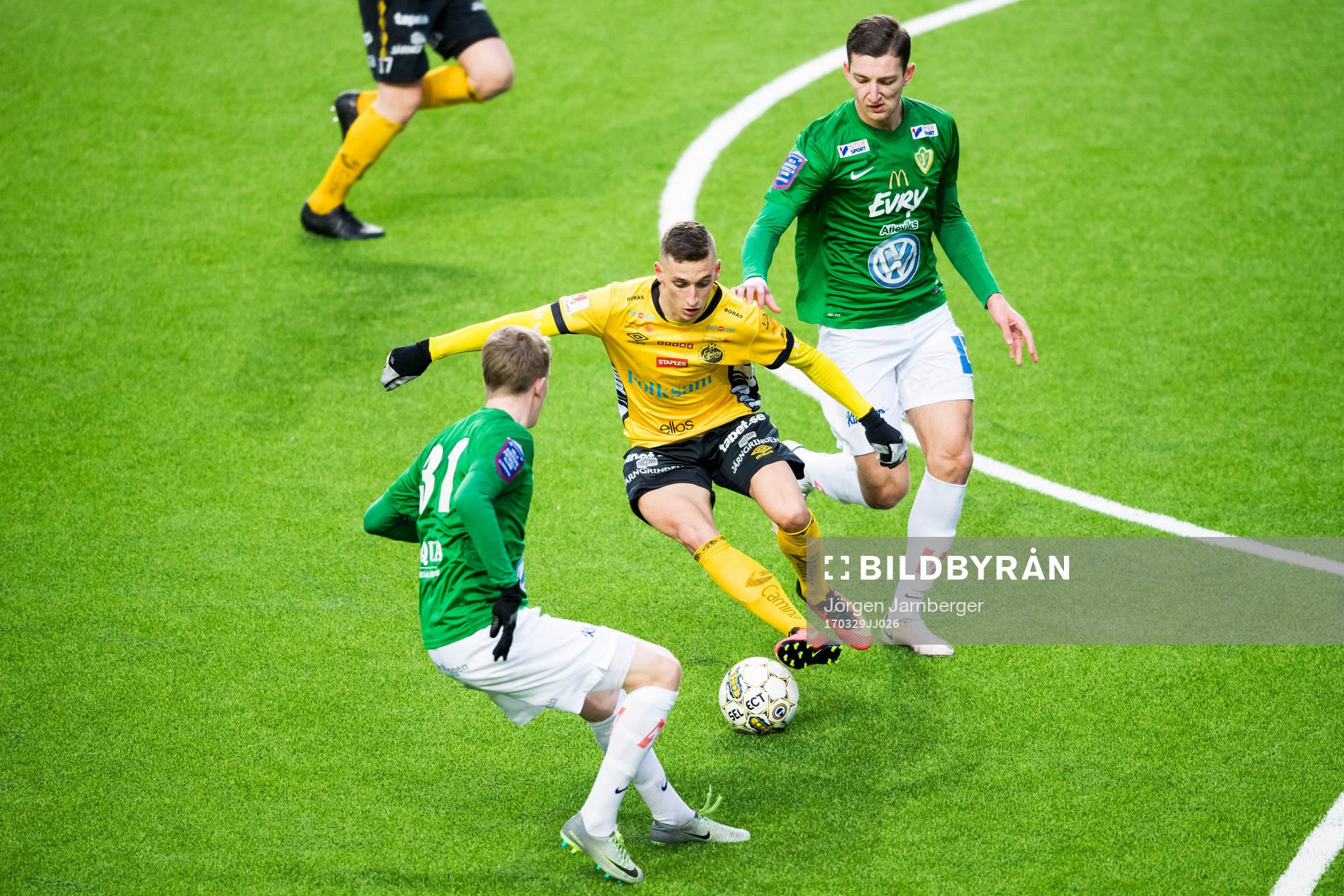 Elfsborgs Arian Kabashi Jönköpings Andreas Kilit
