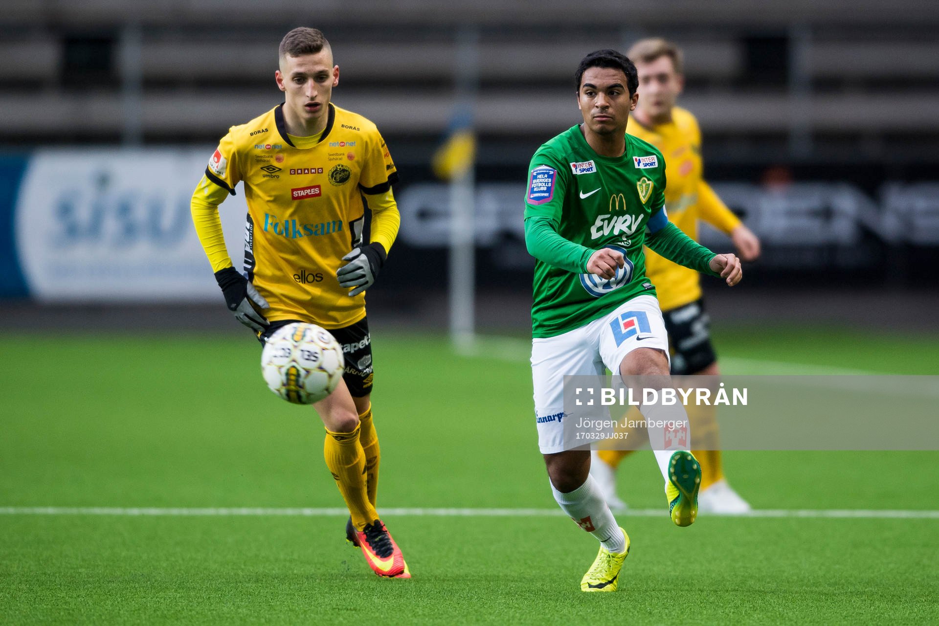 Jönköpings Benjamin Sörman och Elfsborgs Arian Kabashi