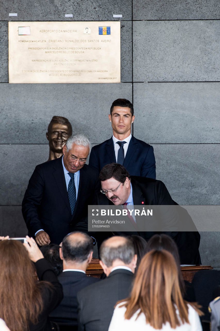 Portugals Cristiano Ronaldo får flygplatsen Aeroporto Da