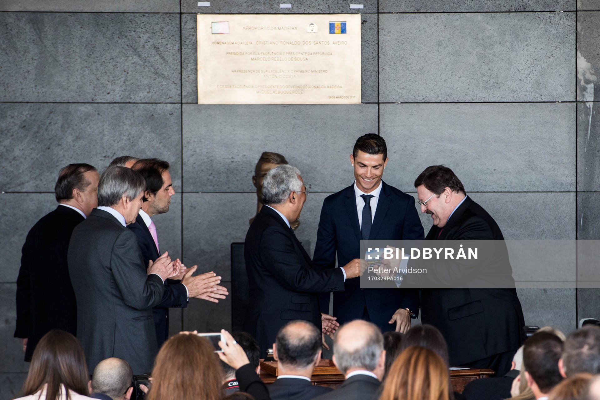 Portugals Cristiano Ronaldo får flygplatsen Aeroporto Da