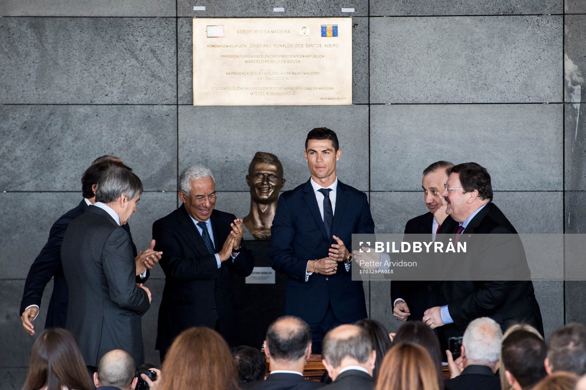 Portugals Cristiano Ronaldo får flygplatsen Aeroporto Da