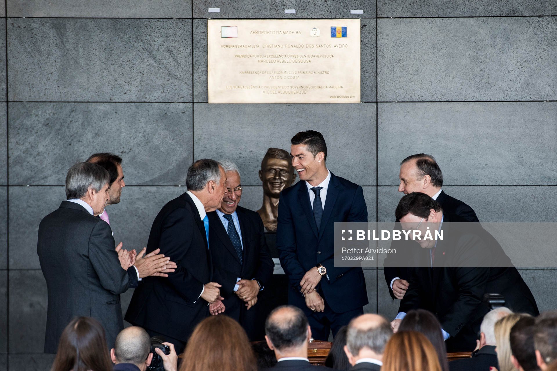 Portugals Cristiano Ronaldo får flygplatsen Aeroporto Da