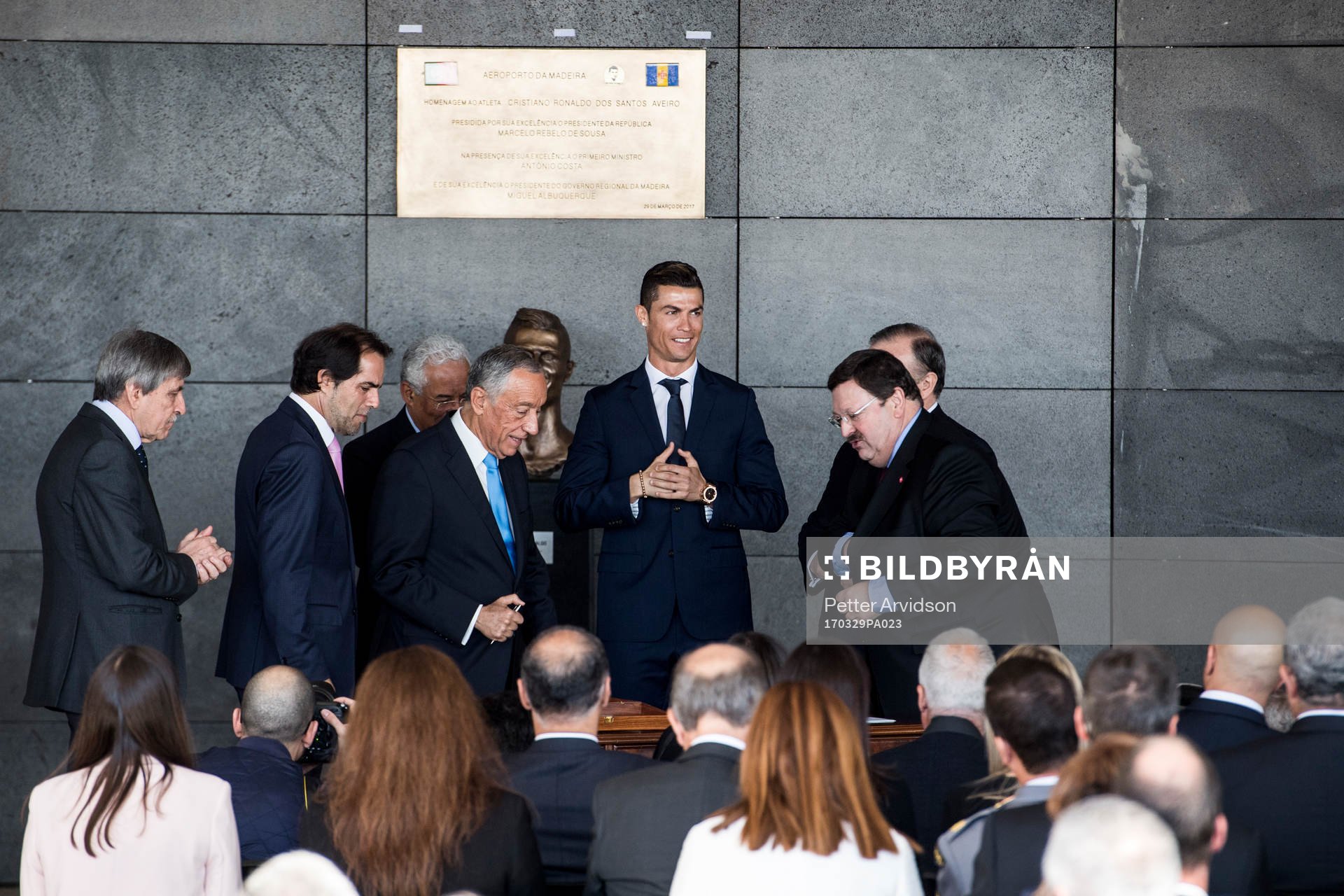 Portugals Cristiano Ronaldo får flygplatsen Aeroporto Da