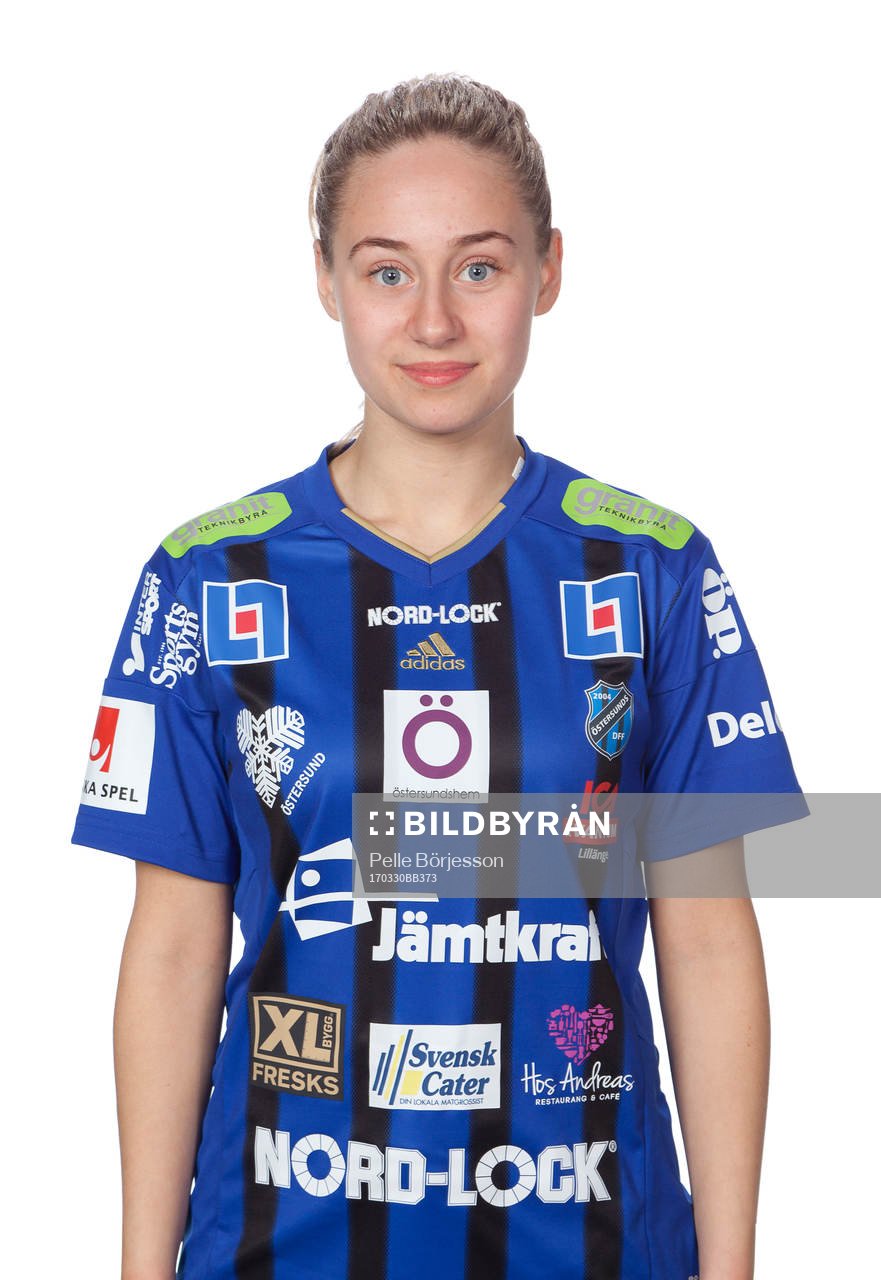 Östersunds Elin Kristiansson poserar för ett porträtt den 30 mars 2017 i Östersund.