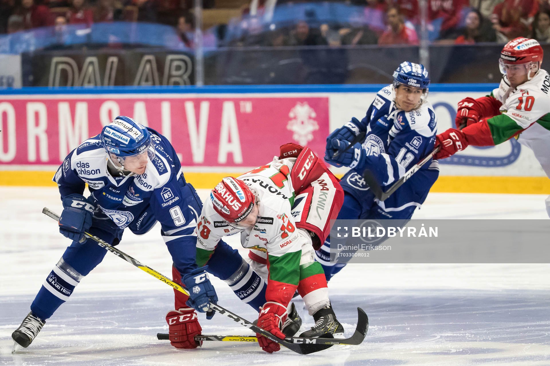 Leksands Lukas Ericsson och Moras Emil Aronsson och