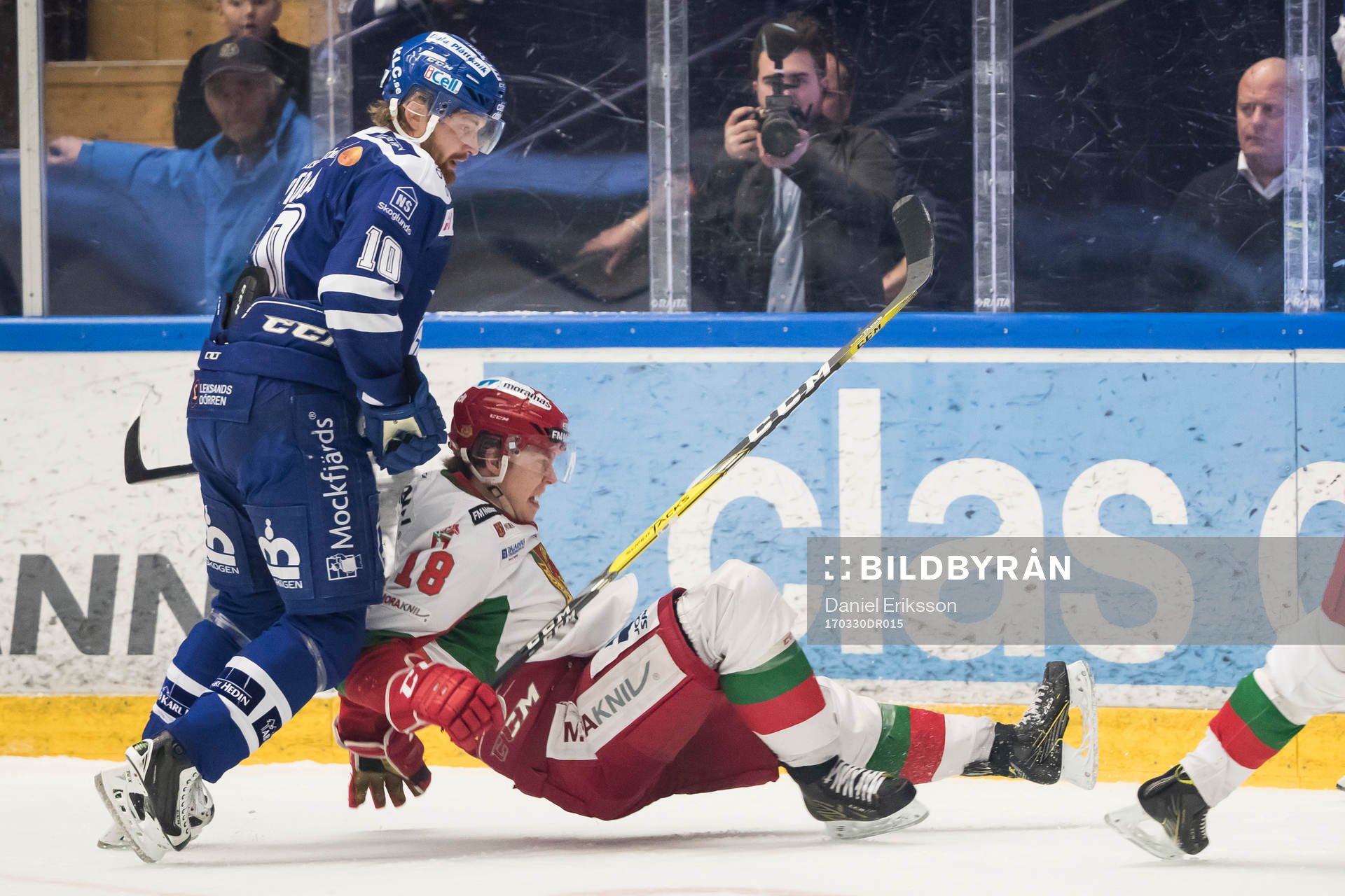 Leksands Mattias Ritola och Moras Emil Aronsson  i