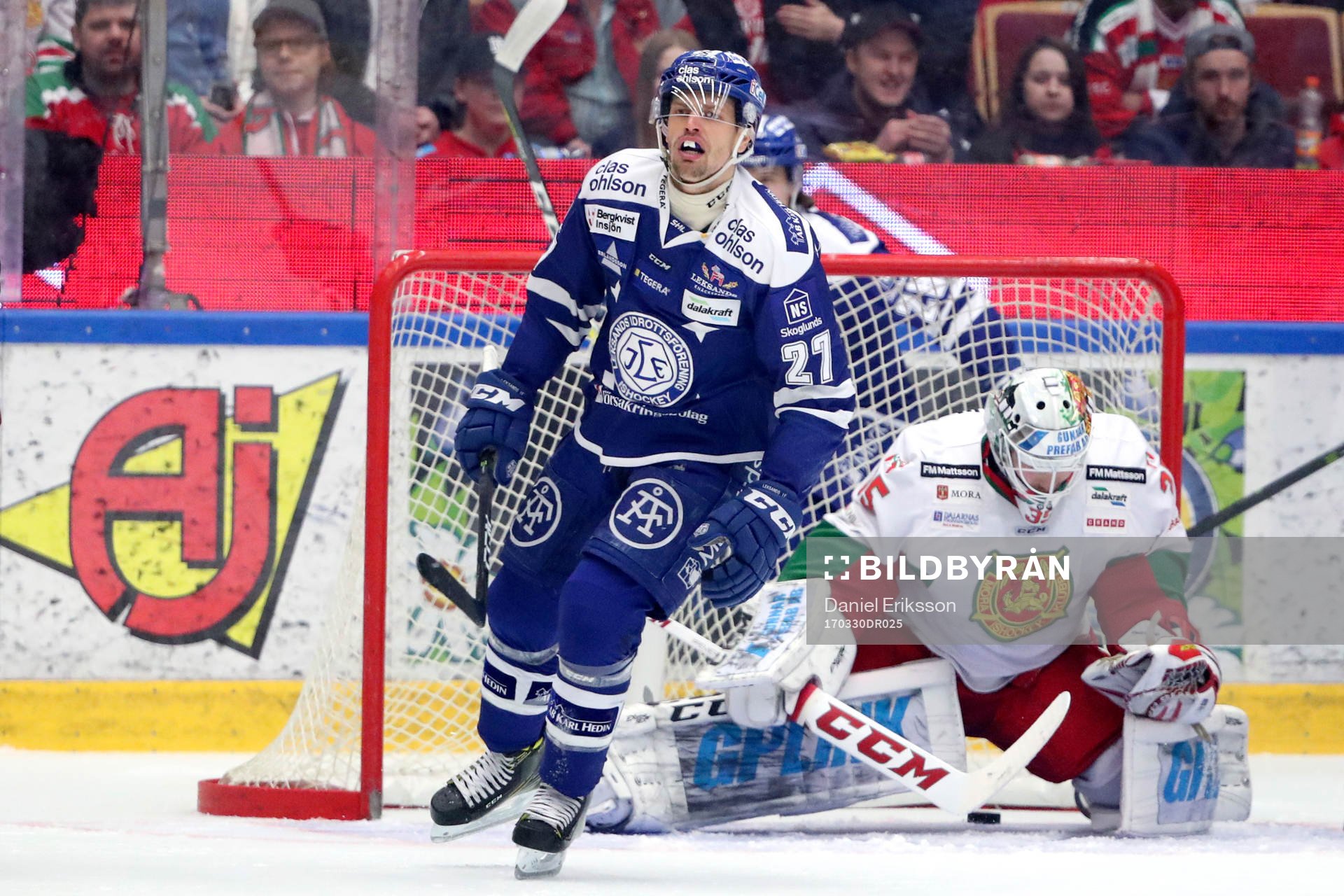 Leksands Eric Castonguay jublar