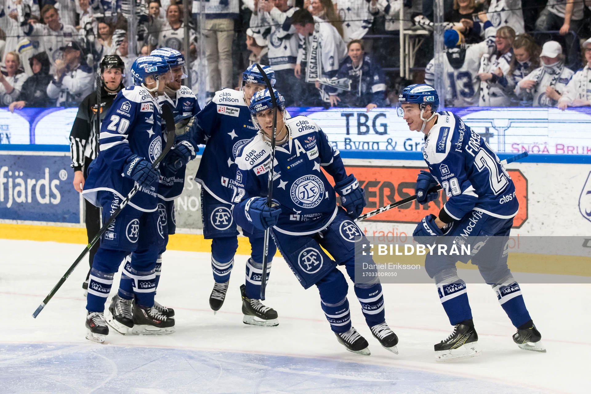 Leksands Jon Knuts jublar