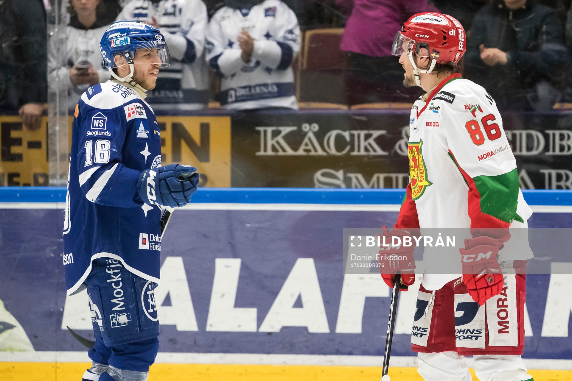 Leksands János Hári och Moras Mathias Bromé