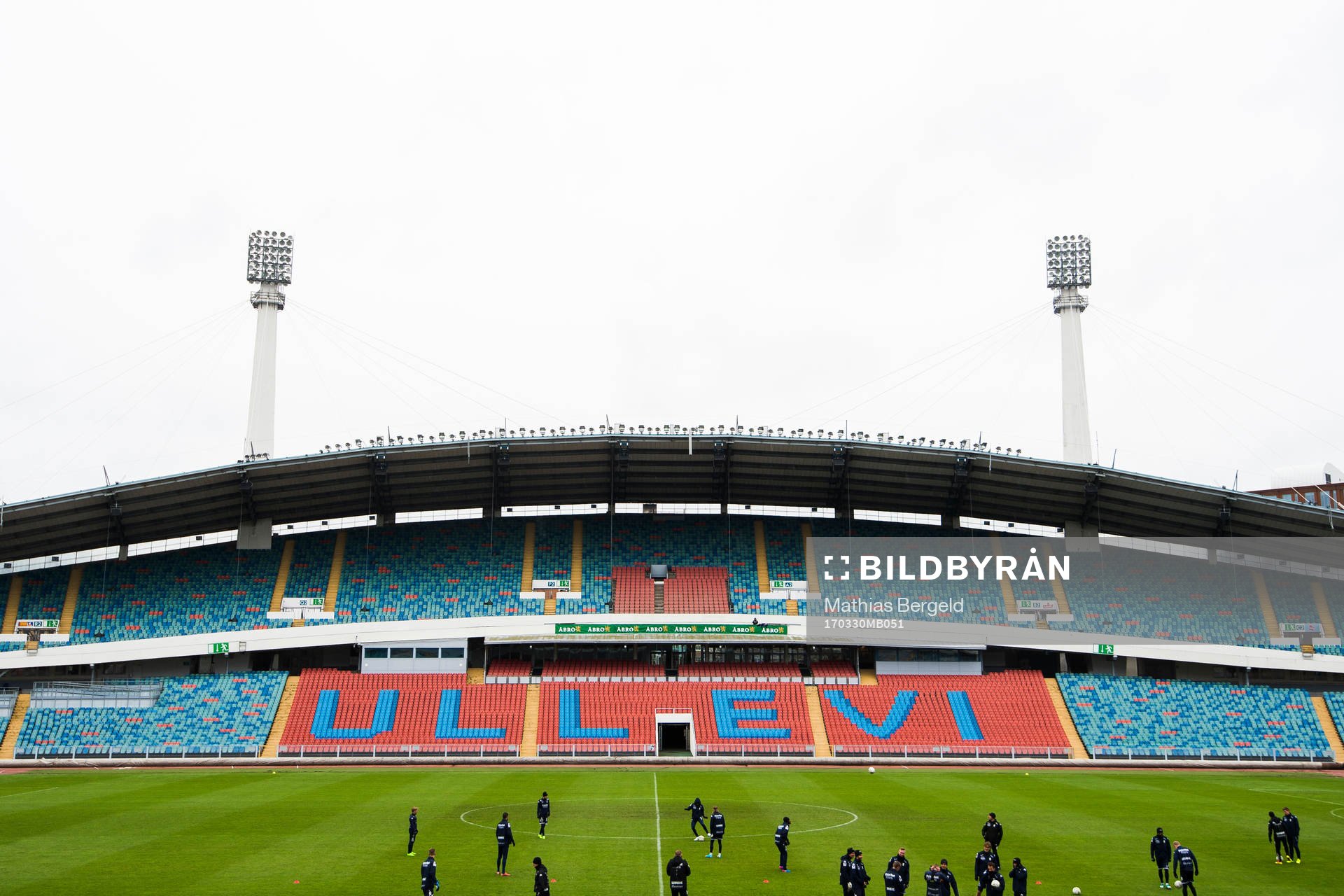 IFK Göteborgs spelare på Nya Ullevi