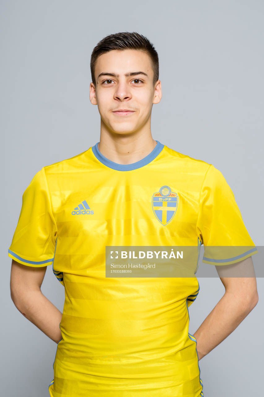 Adam Ben Jamine i P16-landslaget