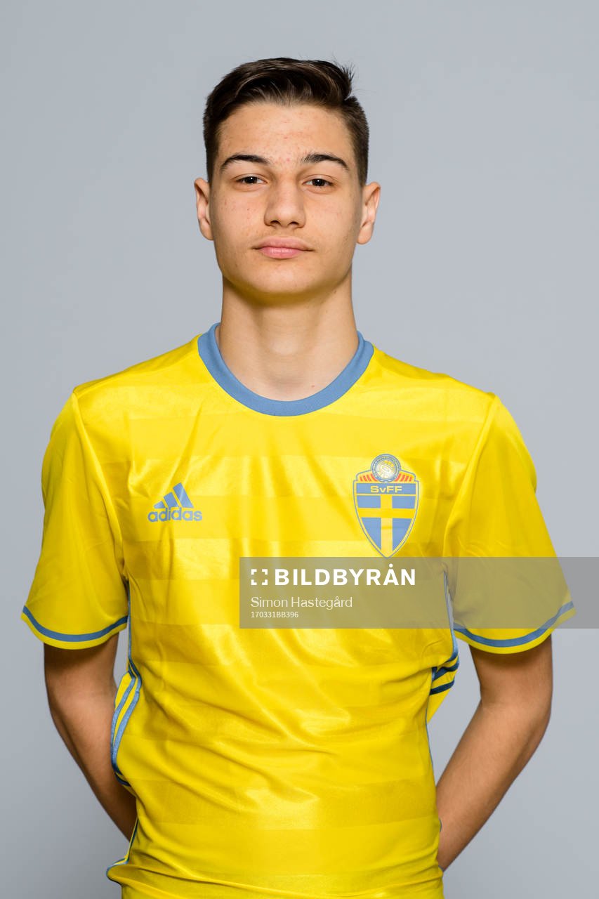 Alexander Mujkic i P16-landslaget