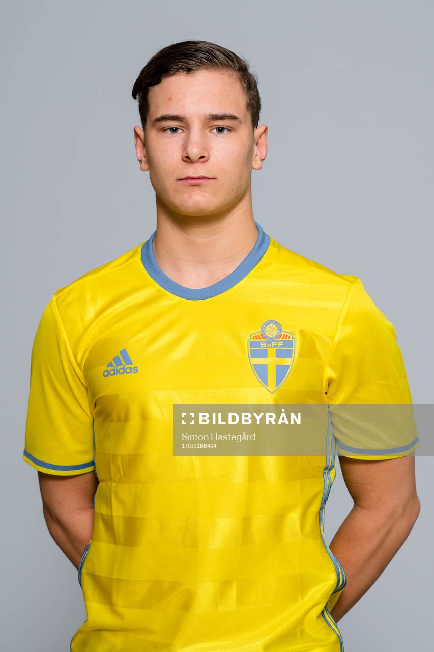 Andreas Quist Svensson i P16-landslaget