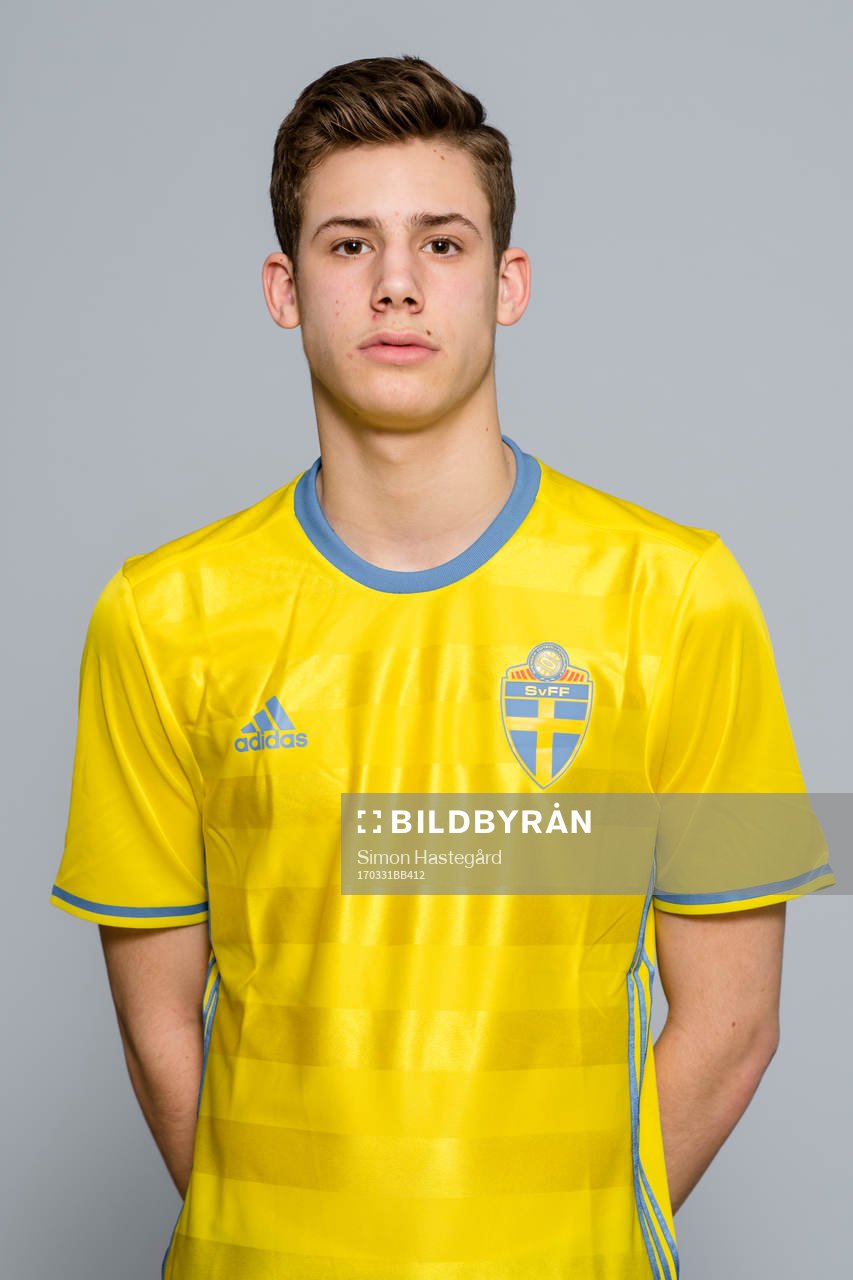 Gabriel Wallentin i P16-landslaget