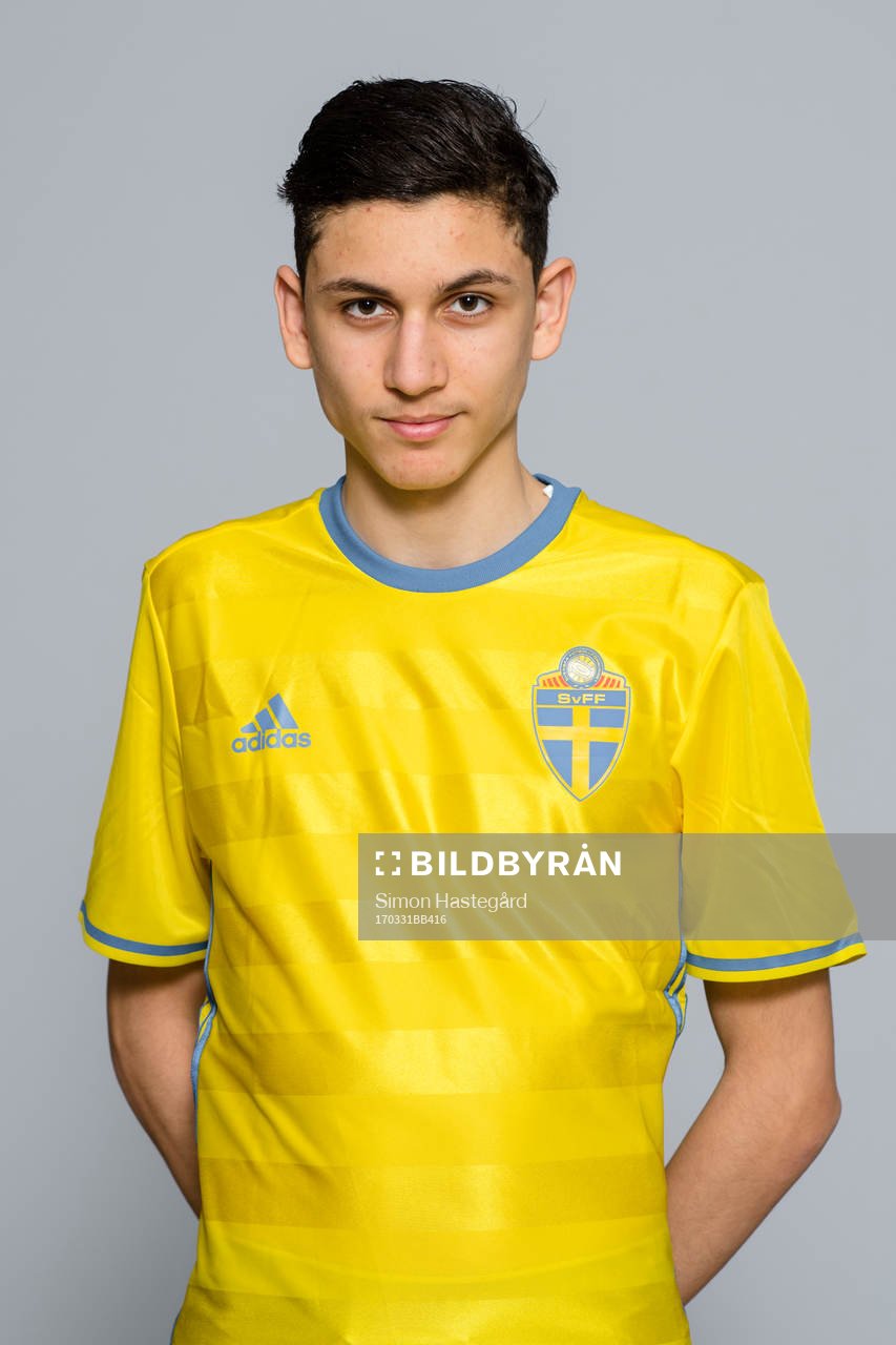 Youssef Fayad i P16-landslaget