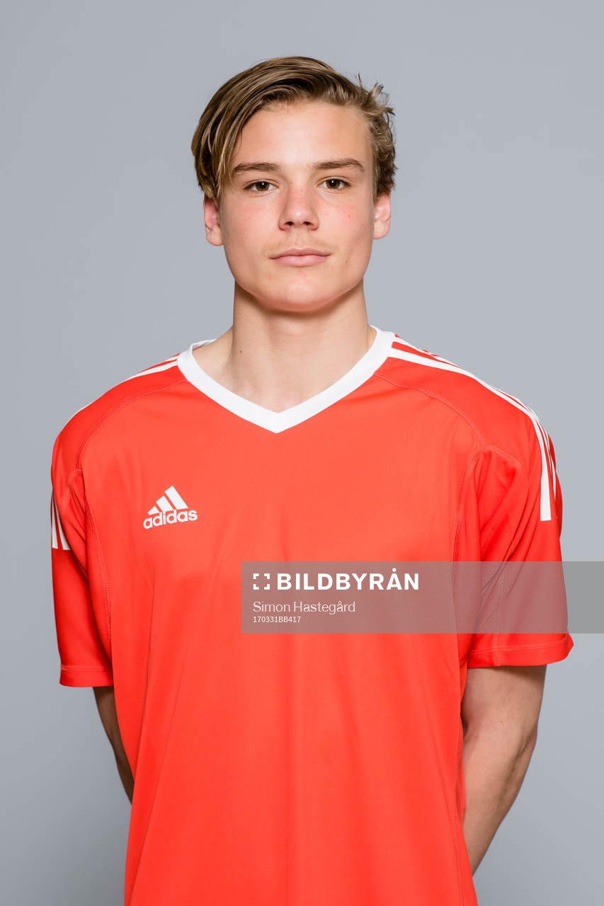 Rasmus Walan, målvakt i P16-landslaget