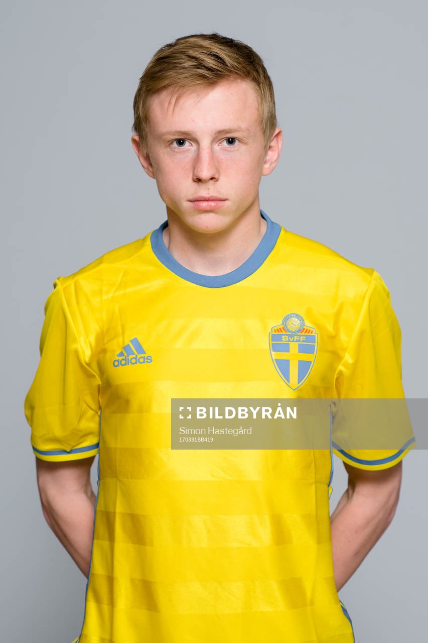 Kevin Fransson i P16-landslaget