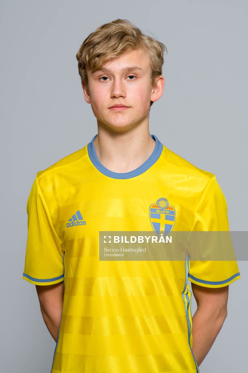 Axel Wallenborg i P16-landslaget