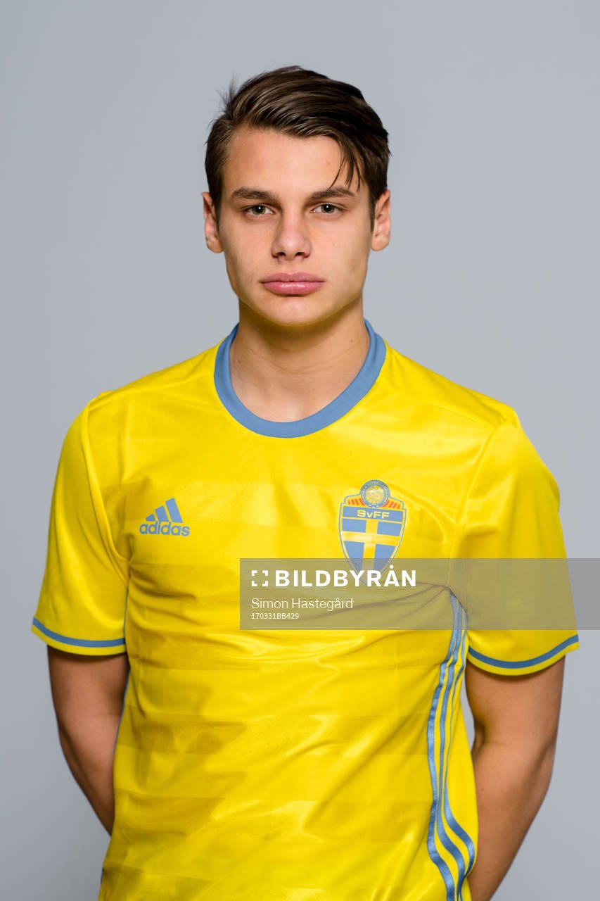 Kevin Ackermann i P16-landslaget