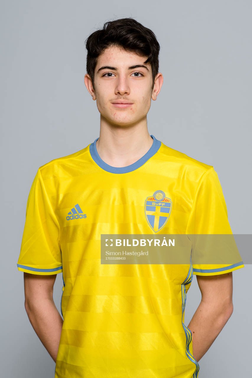 Lucas Ucar i P16-landslaget