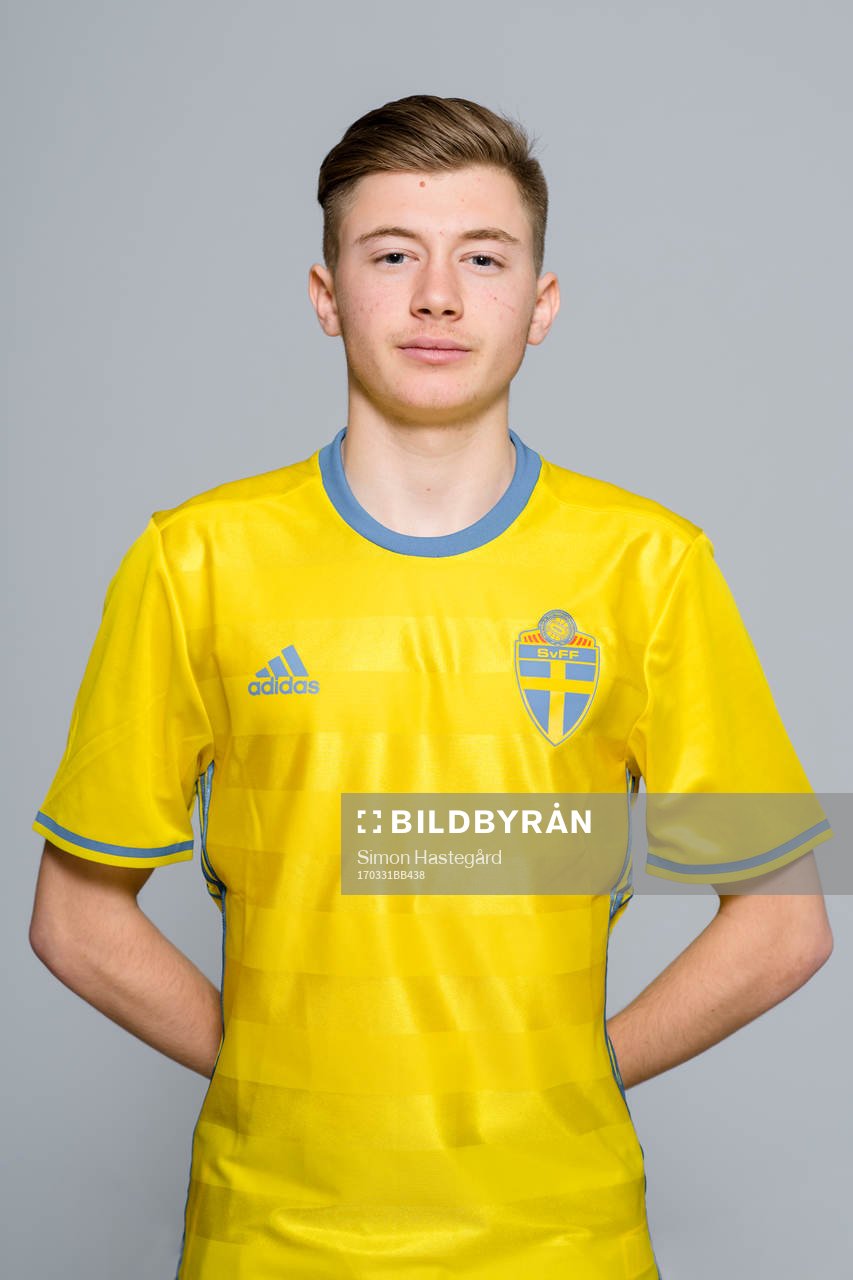Daniel Miljanovic i P16-landslaget