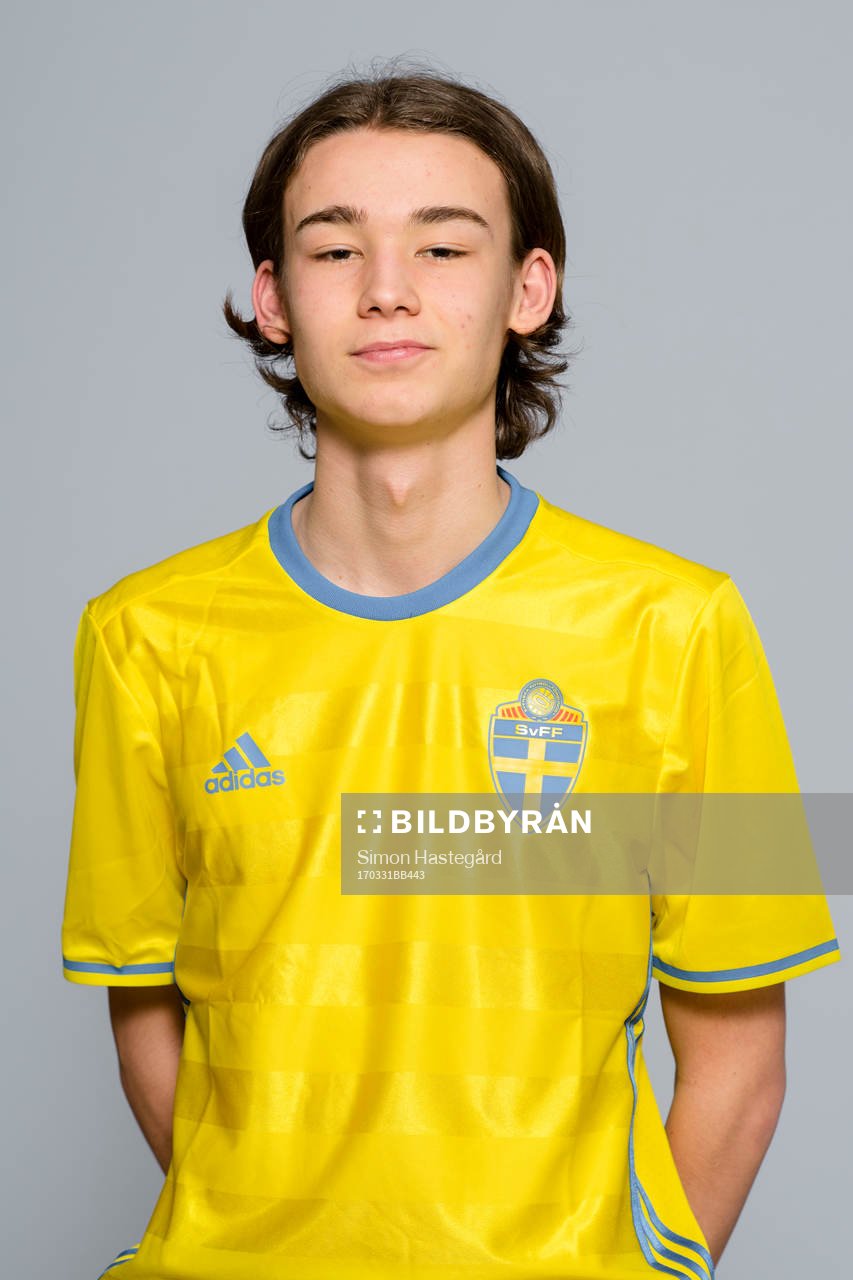 Filiph Ededal  i P16-landslaget