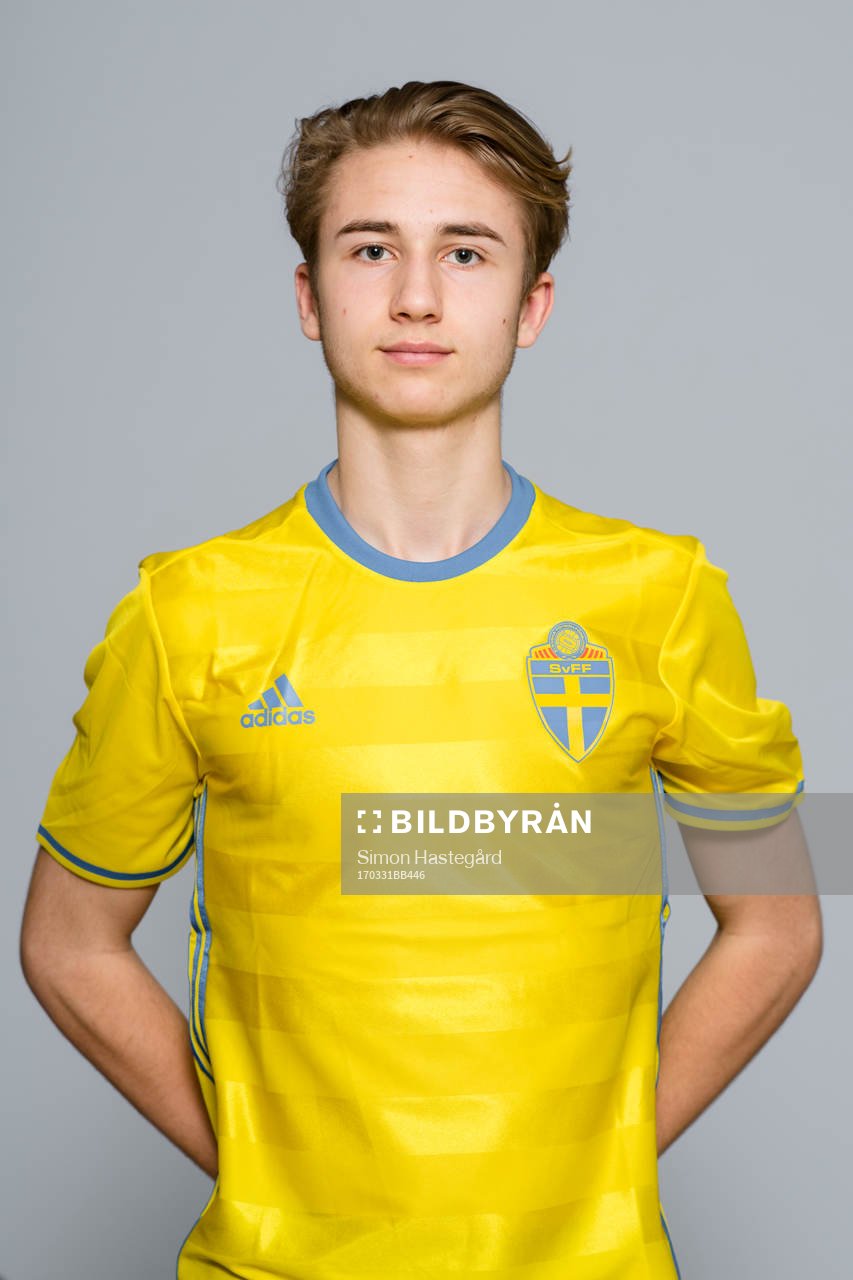 Benjamin Nygren i P16-landslaget