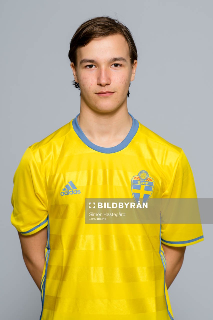 Hampus Svensson i P16-landslaget