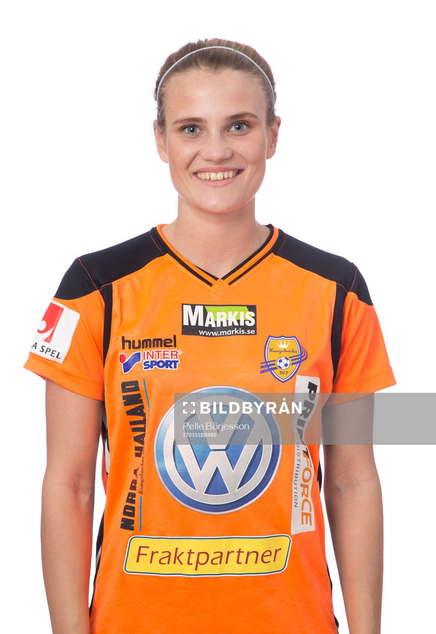 Kungsbackas Sara Nilsson poserar för ett porträtt den 31 mars 2017 i Göteborg.