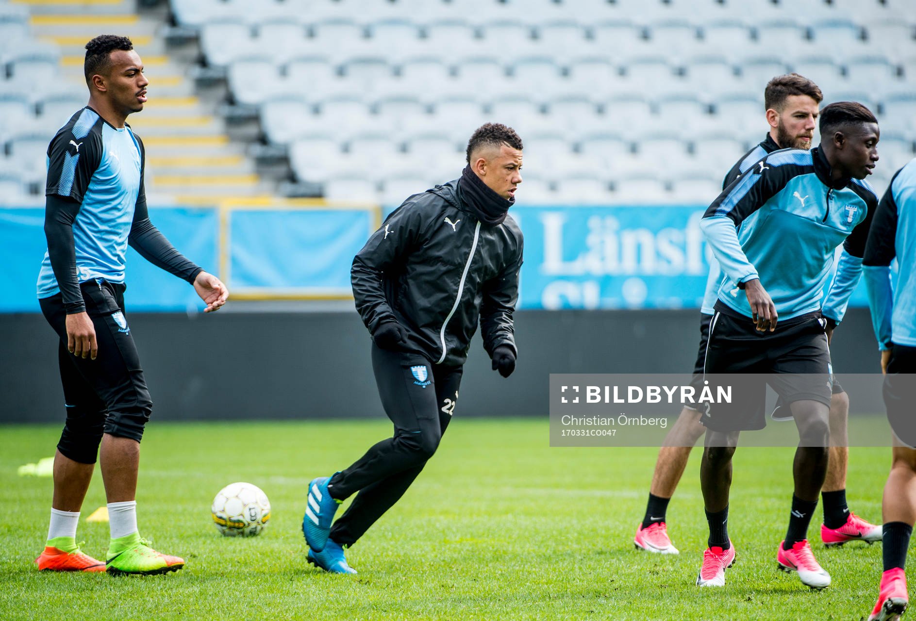 Felipe Carvalho, Tobias Sana, Erdal Rakip och Pa Konate