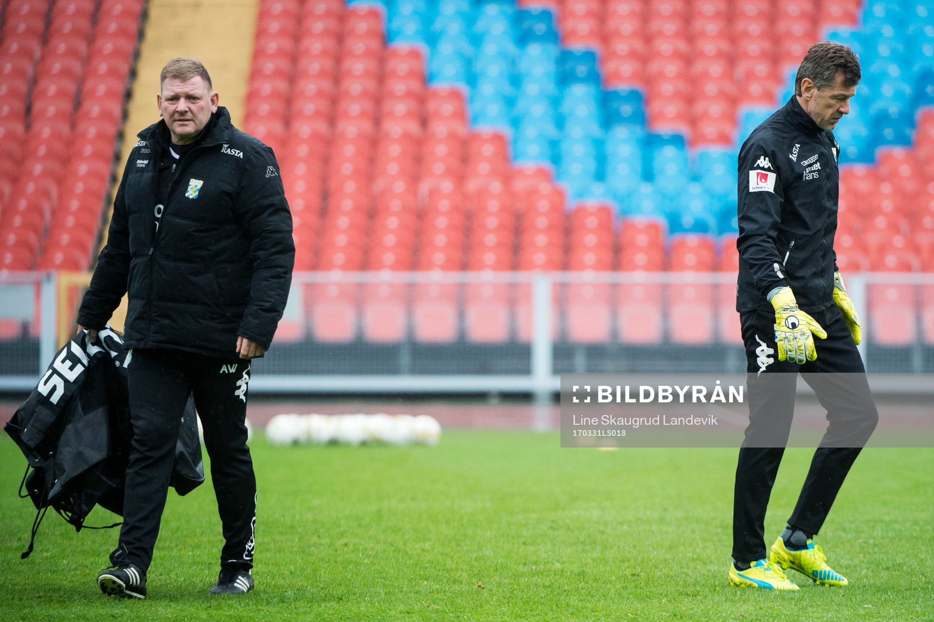 IFK Göteborgs assisterande tränare Alf Westerberg och