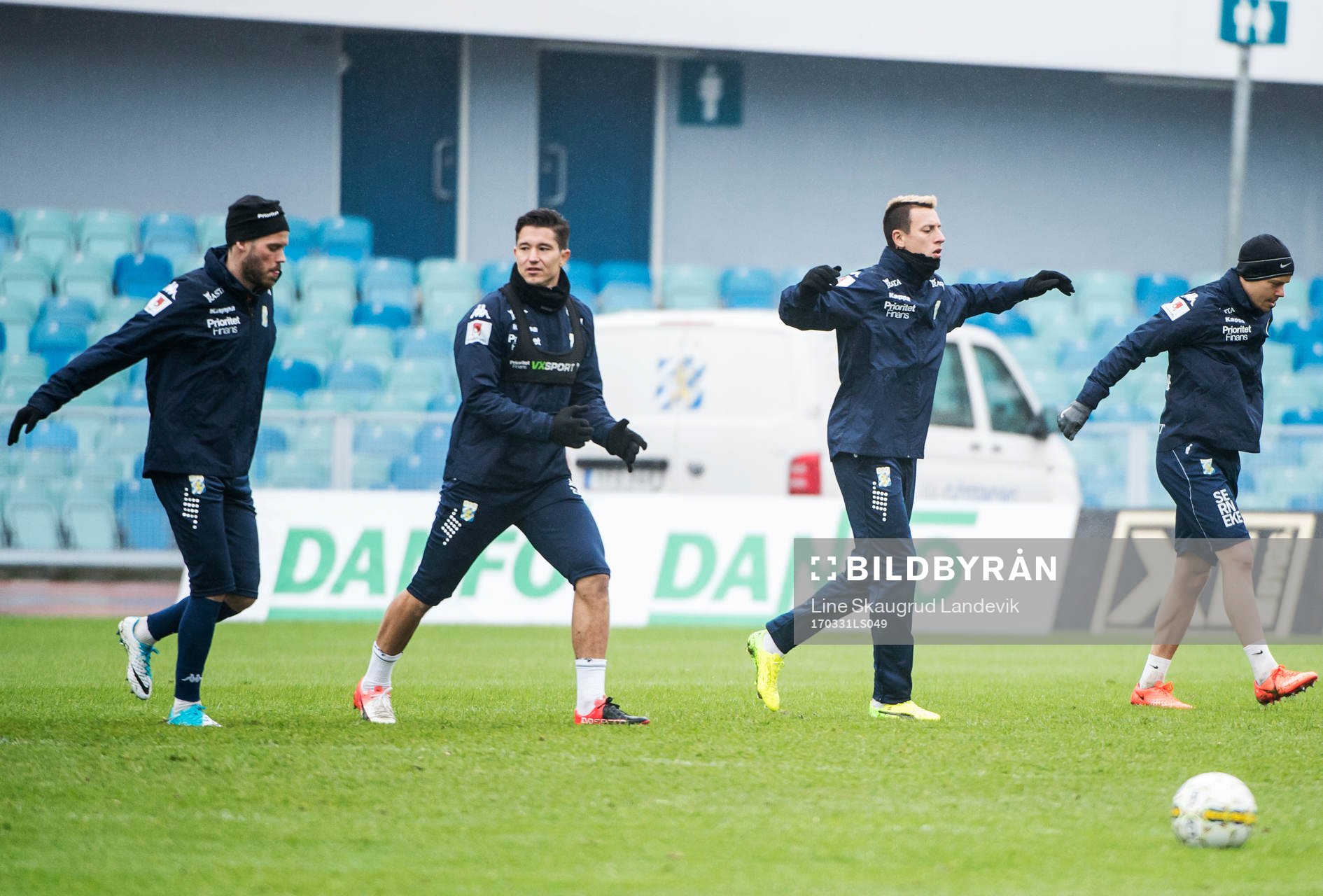 IFK Göteborgs Emil Salomonsson, David Boo Wiklander och