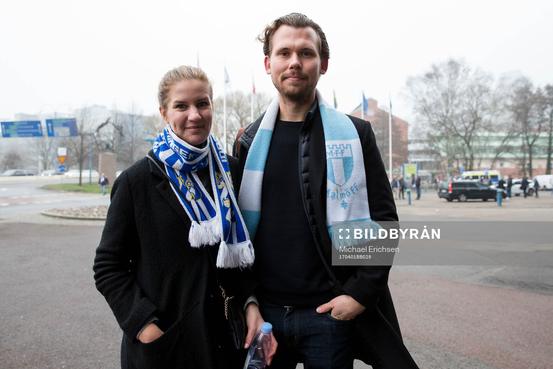 En IFK Göteborg och en Malmö FF supporter tillsammans