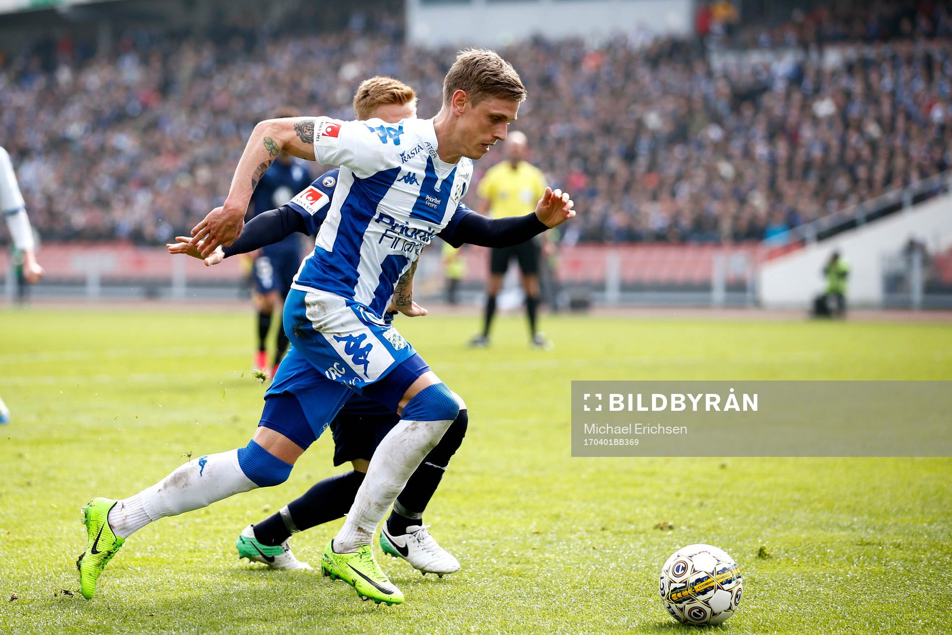 IFK Göteborgs Sören Rieks och Malmö FFs Anders