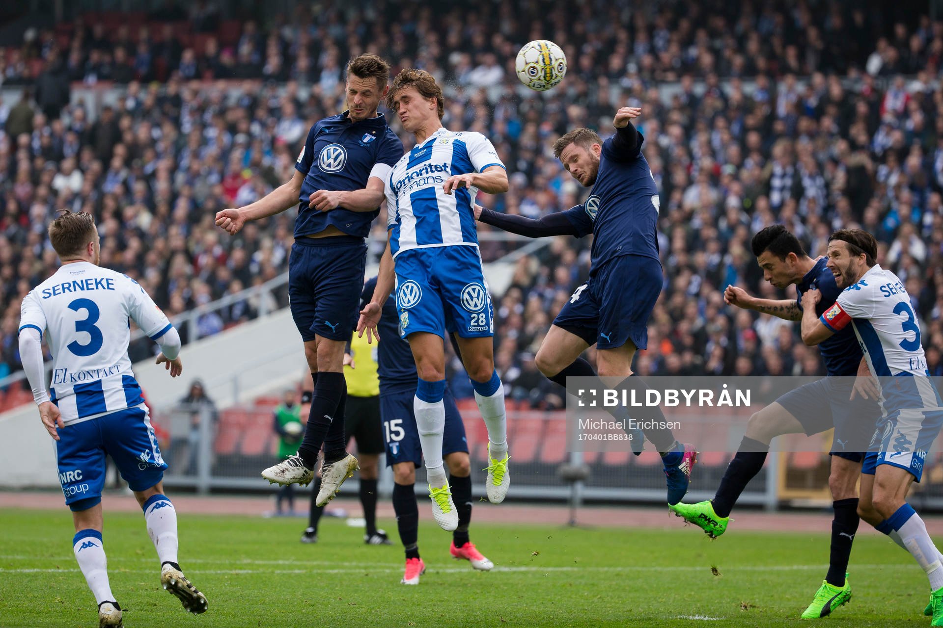 Malmö FFs Markus Rosenberg nickar