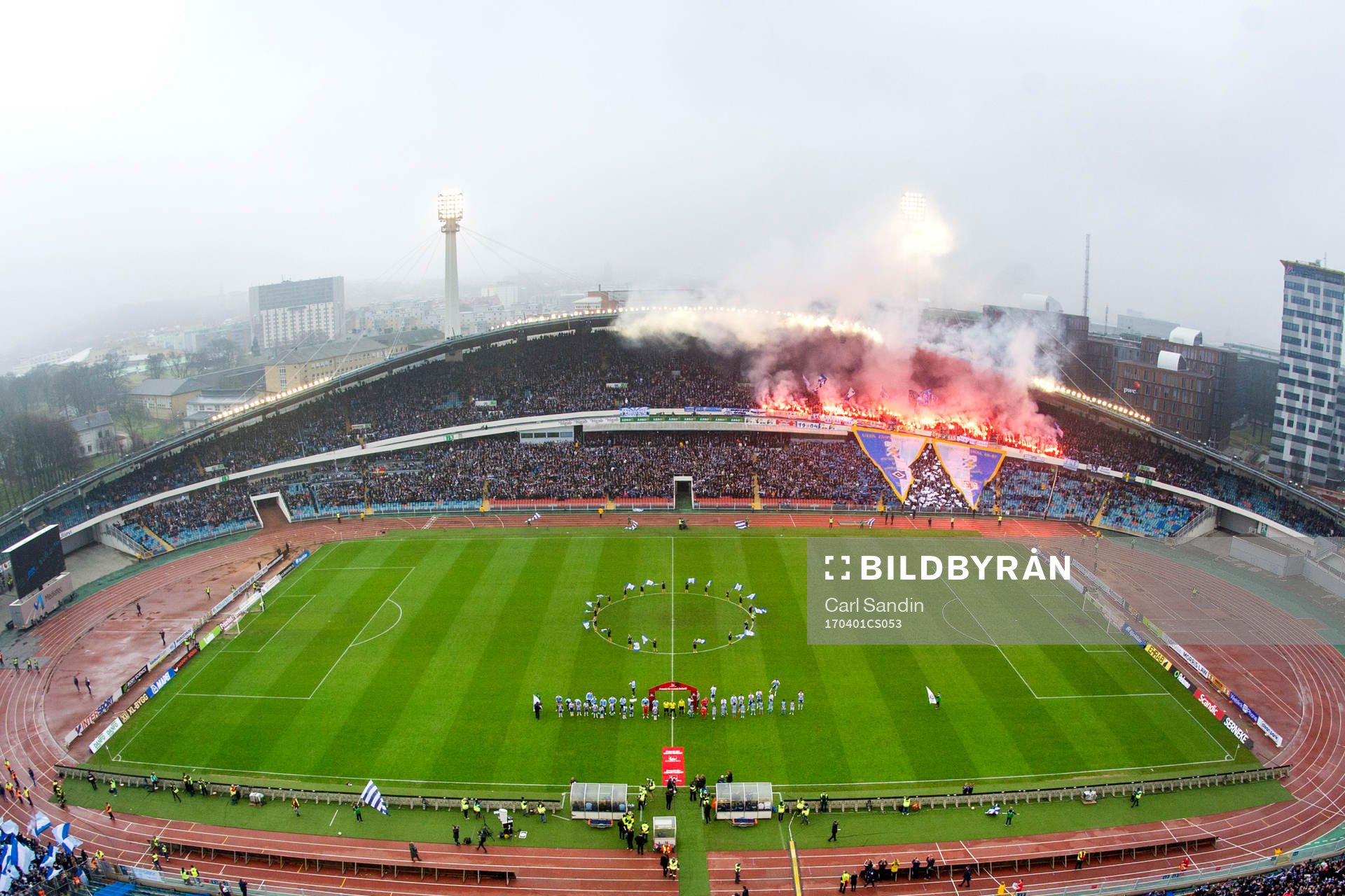 Vy över Ullevi