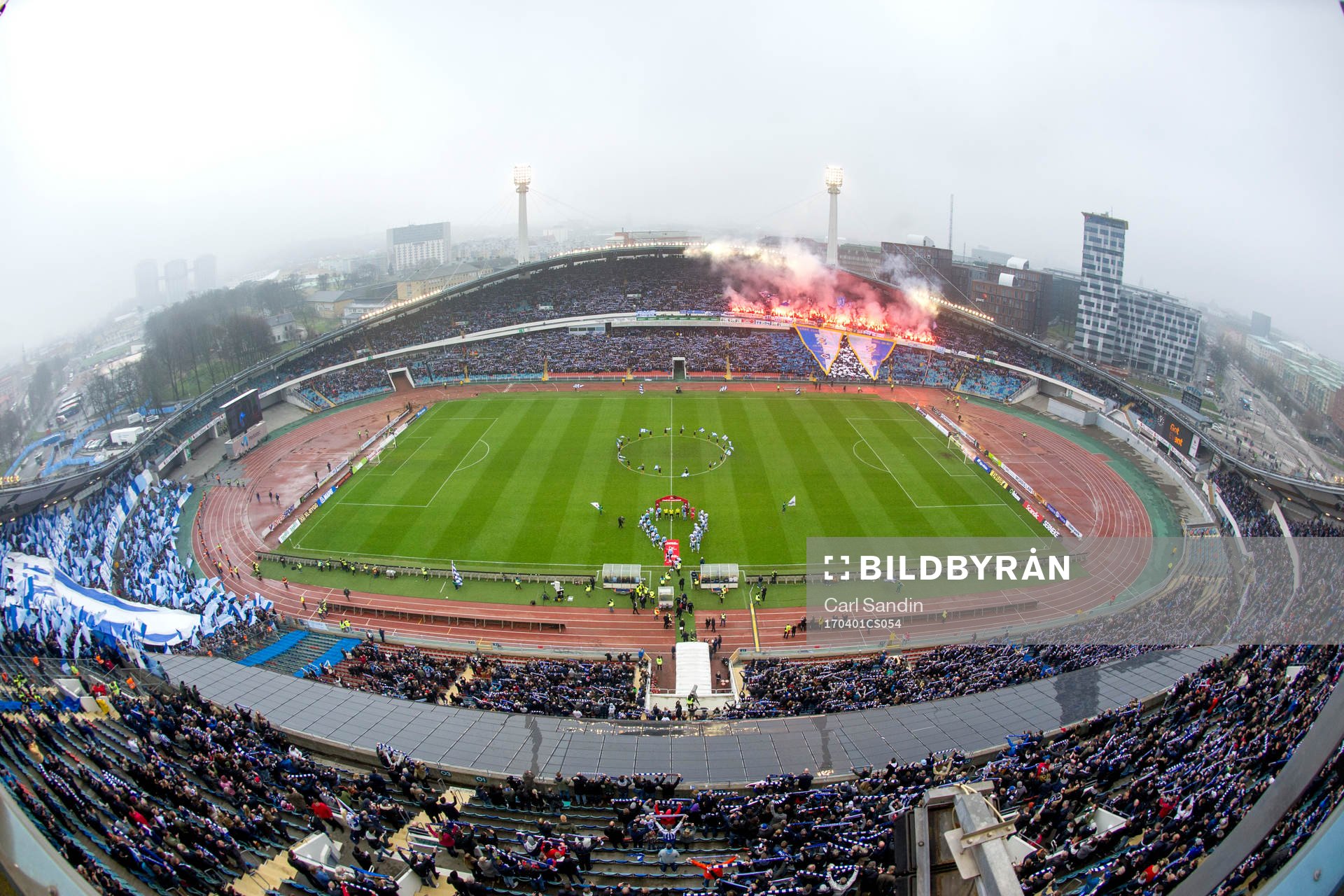 Vy över Ullevi
