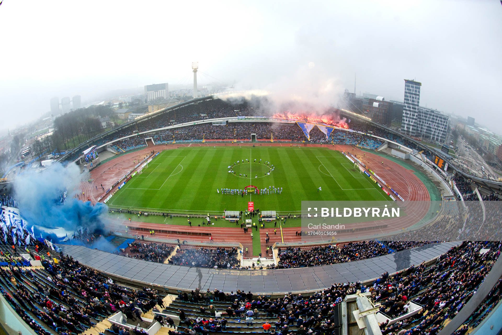 Vy över Ullevi