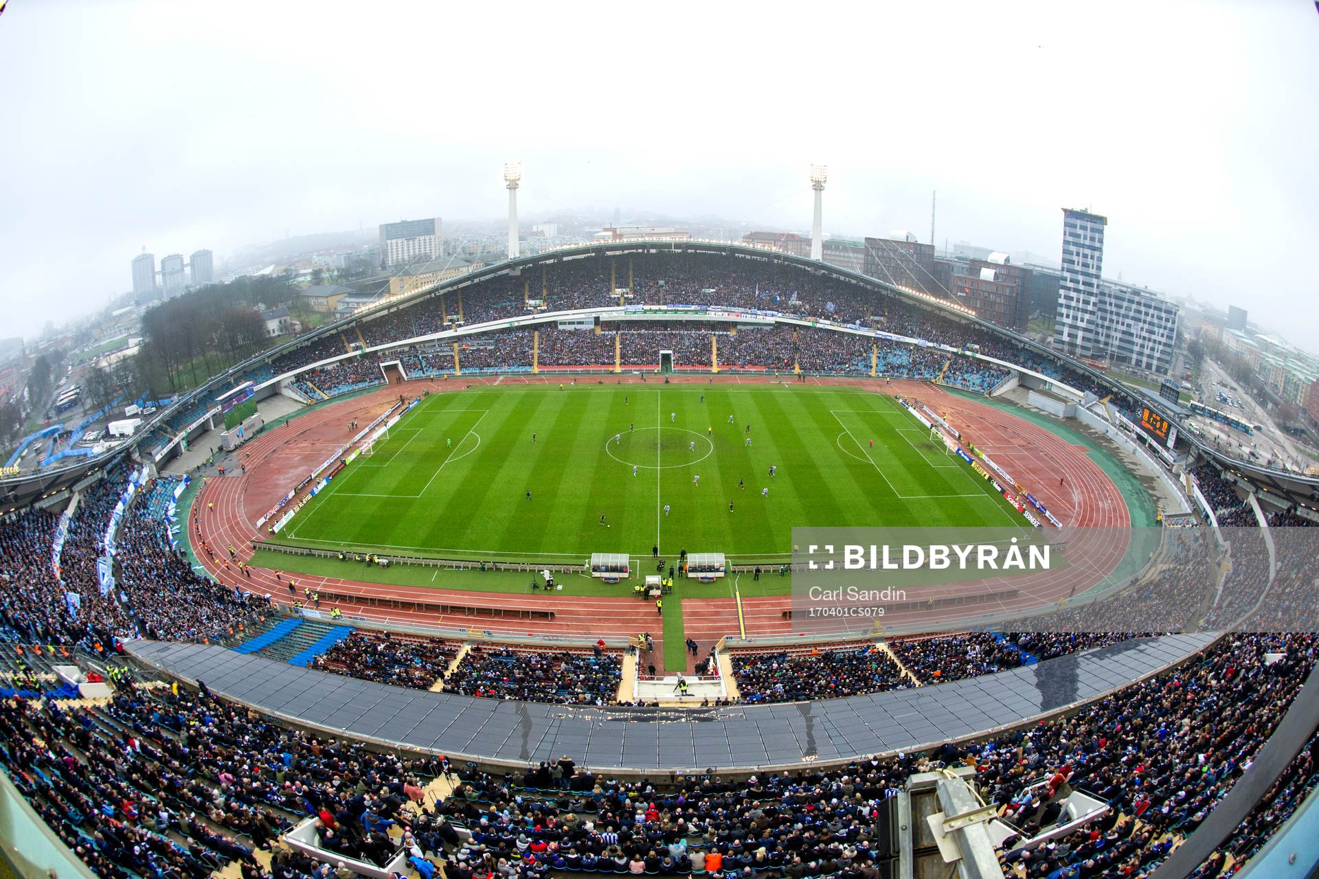 Vy över Ullevi