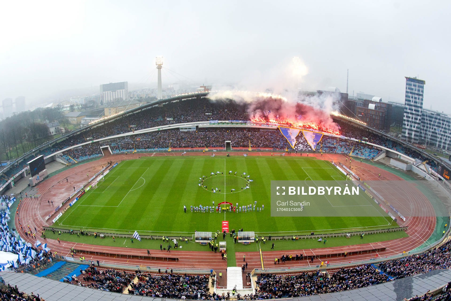 Vy över Ullevi